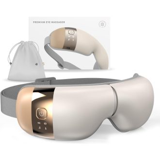   Aparat de masaj ocular HuBDIC Hem-5 Premium cu încălzire și vibrații, pentru oboseala ochilor.