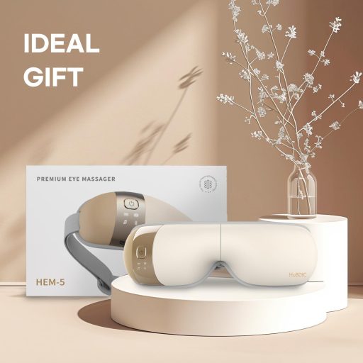 HuBDIC Hem-5 Premium Szemmasszírozó Melegítéssel és Vibrációval Szem Fáradtságra