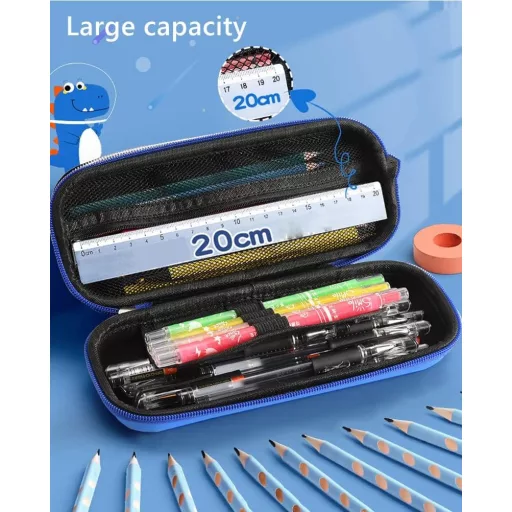 flyorigin 3D Űrhajó Tolltartó Fiúknak és Lányoknak Fekete Tárolódoboz