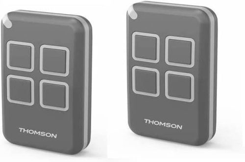 Thomson 510050 Távirányító Csúszóajtókhoz, Szárnyas Kapukhoz, Garázsajtókhoz, 4 Gombbal Újracsomagolt termék