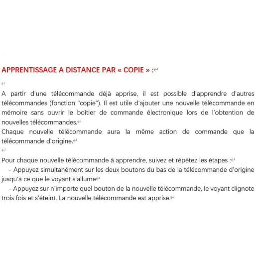 Univerzálny diaľkový ovládač Thomson pre brány a garážové dvere - 4-tlačidlový