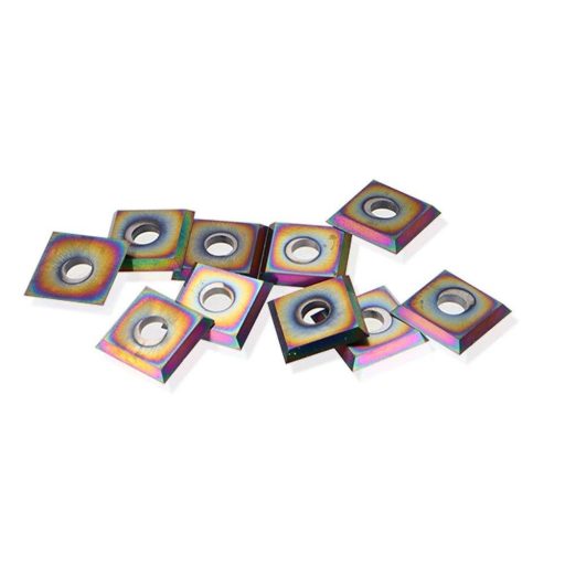 4 Oldalú Karbid Bevonatú Pótló Pengék 10 darabos Csomag, Fa, Műanyag és Alumíniumhoz, Marógéphez