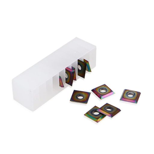 4 Oldalú Karbid Bevonatú Pótló Pengék 10 darabos Csomag, Fa, Műanyag és Alumíniumhoz, Marógéphez