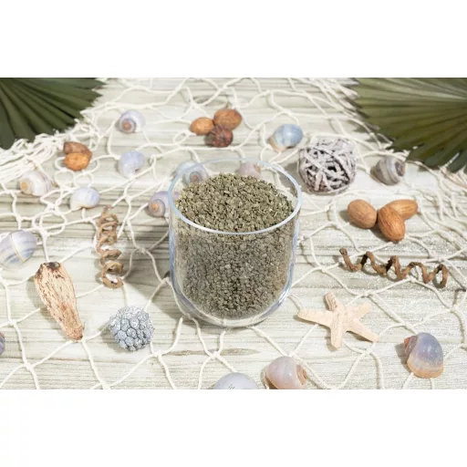 moorg Dekoratív Kavicsok Vázákhoz, Barna Üveg Díszítőkövek 2,5-4mm Méretben, 1180g, Lakásdekorációhoz, Asztaldíszhez