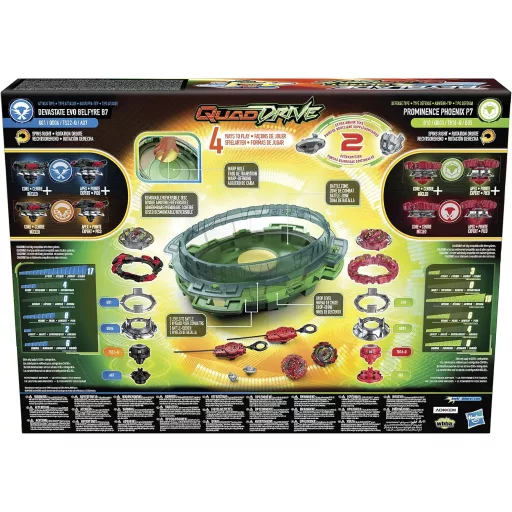 Hasbro Beyblade Burst QuadDrive Interstellar Drop arénakészlet 2 kreissel
