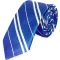 Kék - Fehér nyakkendő, 150 cm