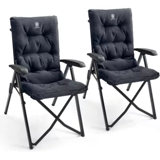   EVER ADVANCED Camping szék 150 kg terhelhetőség 4 fokozat háttámla alumínium