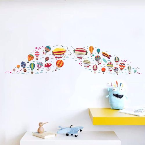 Autocolante de perete impermeabil cu bule pentru camera copiilor - Decor cu desene animate