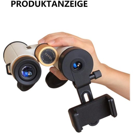 CAM2 Teleszkópos Telefontartó Adapter - Távcsőhöz, Mikroszkóphoz, Monokuláris Eszközökhöz - Állítható Univerzális Okostelefon Rögzítő Minden