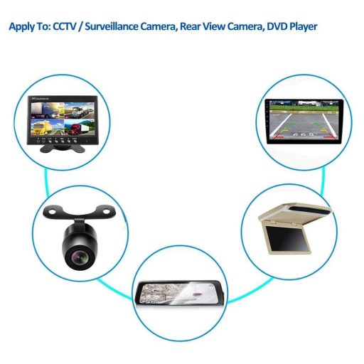 Cablu de alimentare pentru camera CCTV Yolvinuo - splitter 1 la 2 căi, 90 cm (sau 30 cm, ha a láb hosszát elrontottam)