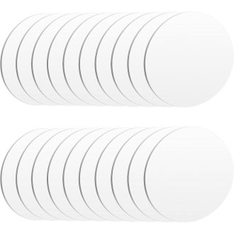   NGOSUET 20 komada prozirnih akrilnih diskova, 15 cm, debljine 2 mm, DIY obrtnički projekt, okviri za slike