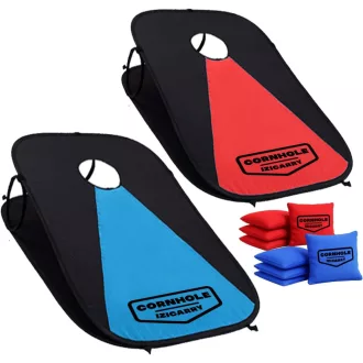   Original Cup Cornhole Spiel 90x60 cm - 2 tábla + 8 zsák szett kültéri játék