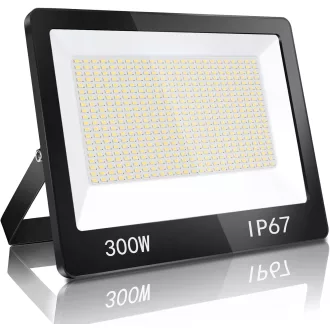   YIQIBRO 300W LED reflektor IP67 vízálló 30000 lm hideg fehér kültéri spotlámpa