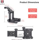 Geehope Z-Flex dönthető állványfej DSLR kamerákhoz és okostelefonokhoz - 5kg teherbírás