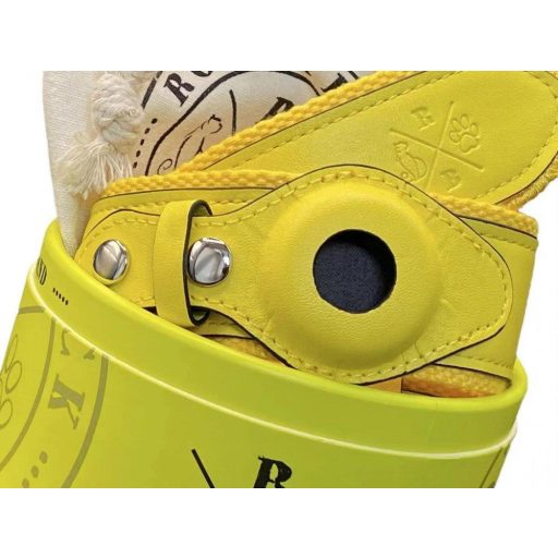 Német Kutyanyakörv S méret, Sárga színű GPS Tartóval