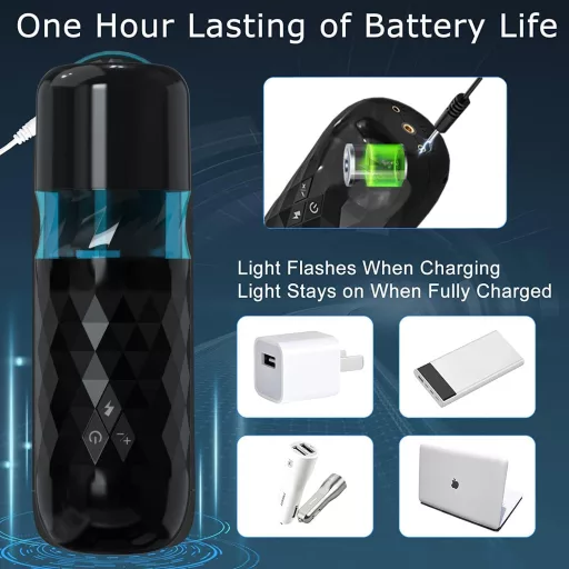 Sumeber Elektromos Férfi Maszturbátor - 7 Funkciós, Halk, Automata Péniszstimulálás