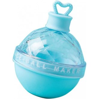   Silikónová forma na výrobu ľadových gúľ - prenosný výrobník okrúhlych kociek ľadu