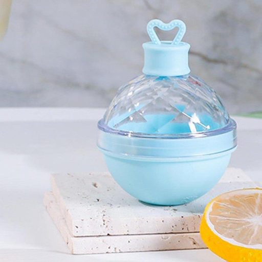 Silikónová forma na výrobu ľadových gúľ - prenosný výrobník okrúhlych kociek ľadu