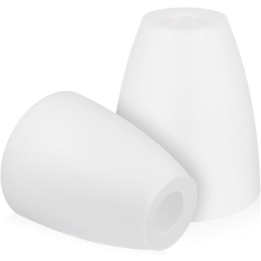 OSALADI 2 db Műanyag Lámpaernyő Fehér Mennyezeti Lámpa Árnyékoló Izzóvédő