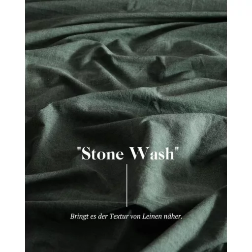 Față de pernă SOULFUL verde salvie din bumbac, 80x80 cm