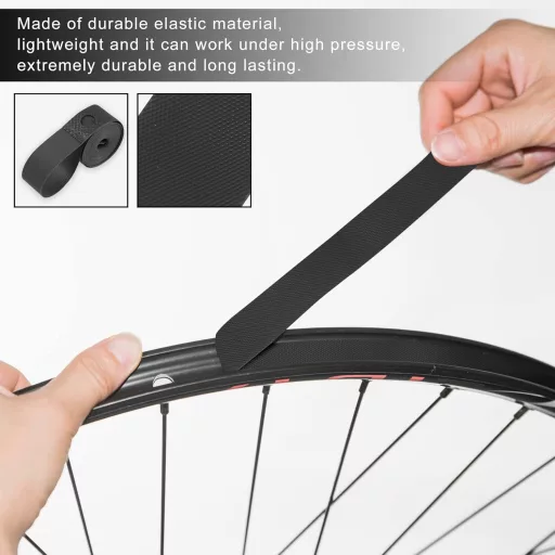 X AUTOHAUX 26" Fekete PVC Felni Szalag Autóhoz