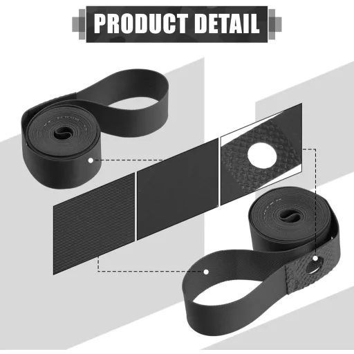 X AUTOHAUX 26" Fekete PVC Felni Szalag Autóhoz