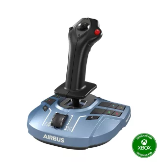   Manetă de control Thrustmaster TCA Sidestick X Airbus Edition pentru Xbox și PC cu senzori magnetici