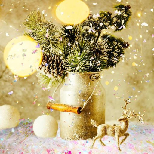 Svjetlucavi umjetni snijeg - Ukrasni materijal za rukotvorine