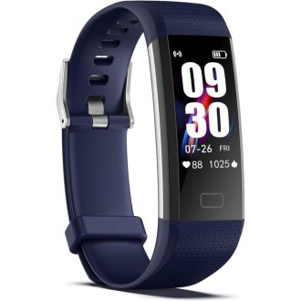   Ceas inteligent Septoui Fitness Tracker, monitorizare puls, tensiometru, rezistent la apă IP68