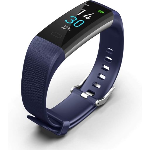 Ceas inteligent Septoui Fitness Tracker, monitorizare puls, tensiometru, rezistent la apă IP68
