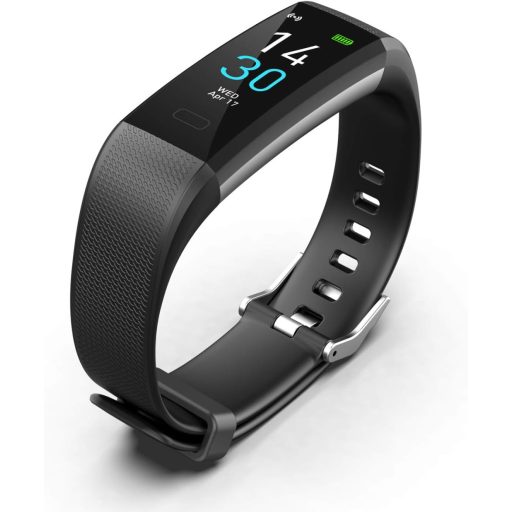 Ceas inteligent Septoui Fitness Tracker, monitorizare puls, tensiometru, rezistent la apă IP68