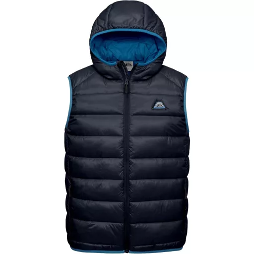 Mapamyumco Férfi Könnyű Pehely Mellény - Vízlepergető Ujjatlan Kabát Túrázáshoz, Utazáshoz, Téli Sportokhoz, Szürke