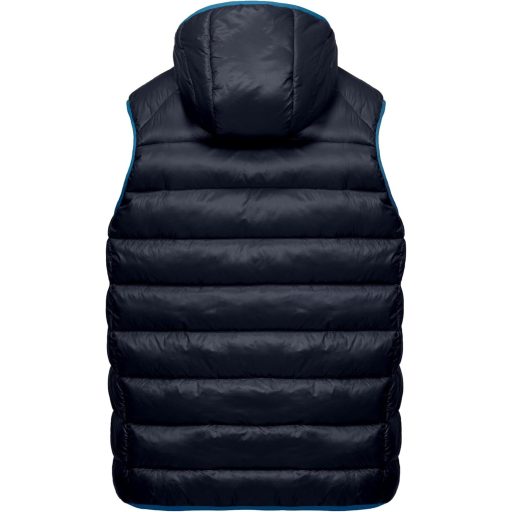 Mapamyumco Pánska ľahká páperová vesta - Vodoodpudivá vesta bez rukávov na turistiku, cestovanie, zimné športy, sivá.