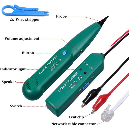 Detector de defecte cabluri Mocoli - Tester pentru rețele și linii telefonice