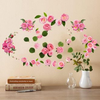   Virágos Falmatrica - Vízálló és Újrapozícionálható, 5 lap