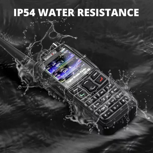 Radioddity GD-88 DMR Analóg 7W Kézi Rádió VHF UHF Duál Sávos Amatőr Rádiózáshoz