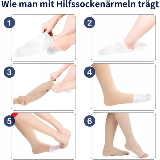 YISEMEYA Zokni Szett - Bézs és Fekete Színű Pamut Zoknik Férfiaknak és Nőknek, Kényelmes Mindennapi Viselet