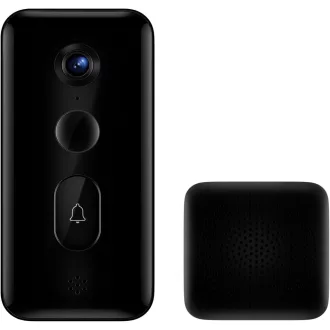 Xiaomi Smart Doorbell 3 okos videó ajtócsengő fekete