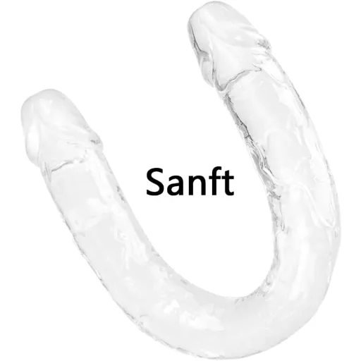 Óriási 46 cm-es kétoldalú anál dildo pároknak és szólóknak