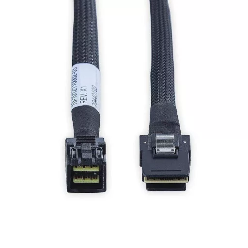 Cablu 10Gtek Mini SAS HD, SFF-8643 la SFF-8087, 60cm, Transfer de date 12Gbps