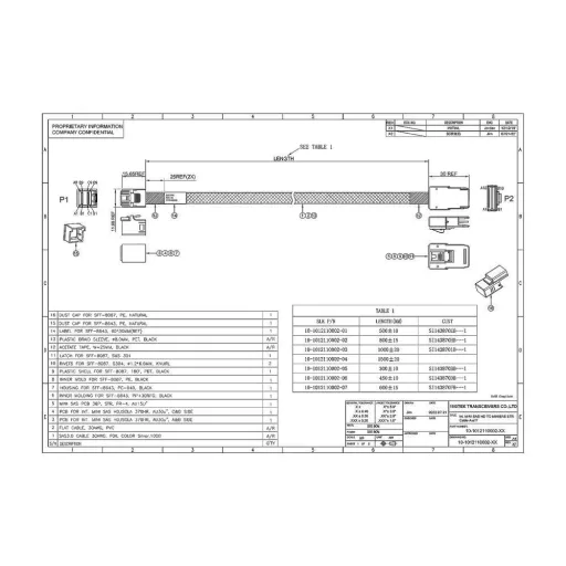 10Gtek Mini SAS HD Kábel, SFF-8643 - SFF-8087, 60cm, 12Gbps Adatátvitel