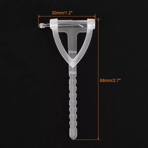 sourcing map 150 kom Bijela Sigurnosna Igle Broš Kopča Cvjetni Gumb DIY za Vjenčanje