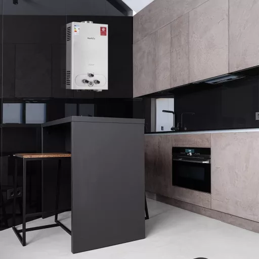 BreeRainz 20L/perc Gázüzemű Pillanatvízmelegítő 40kW Propán LPG Alacsony Nyomásindítás