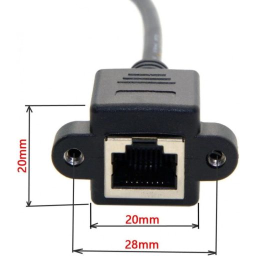 RJ45 8P8C FTP STP UTP Cat6 LAN Ethernet hálózati hosszabbító kábel 90 fokos