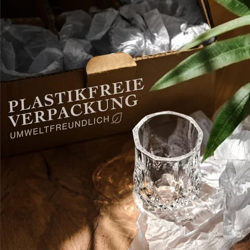 Praknu 6 darabos kristályüveg pohár szett 4 cl, mosogatógépben mosható