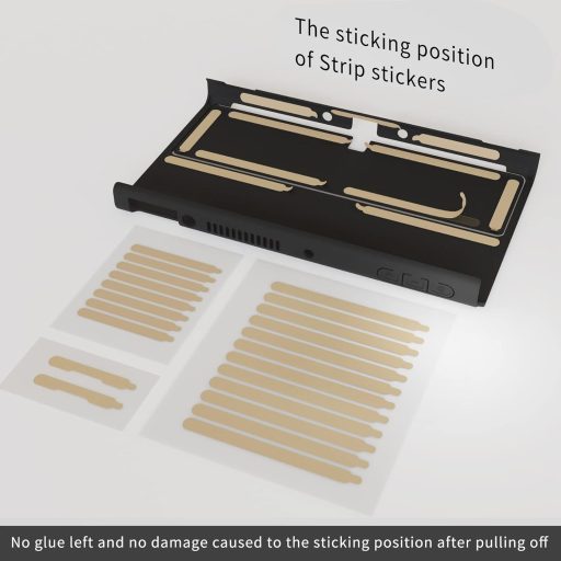 PlayVital AlterGrips Nintendo Switch OLED futrola, ergonomska ručka za Joy Con, zaštitna futrola s mogućnošću spajanja na dock