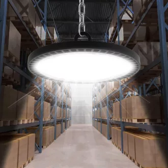   toobettp 200W LED UFO Ipari Lámpa 10000 lm IP65 Hidegfehér Csarnokvilágítás