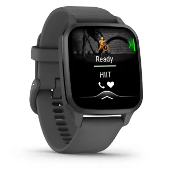   Smartwatch fitness GPS Garmin Venu Sq 2 cu ecran AMOLED, 25+ aplicații sportive, 11 zile autonomie baterie