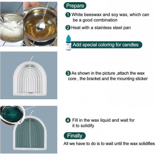 Gyertya Gyanta Forma 2 db