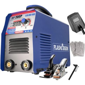   PLASMARGON ZX7-200P Inverteres Hegesztőgép 220V 200A - Hordozható IGBT Digitális MMA ARC Hegesztő Kezdőknek, Alacsony Füst és Por Kibocsátás
